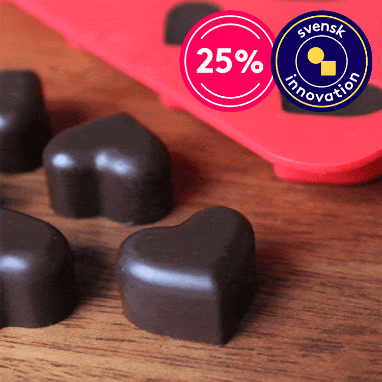 Pralinform hj&auml;rta