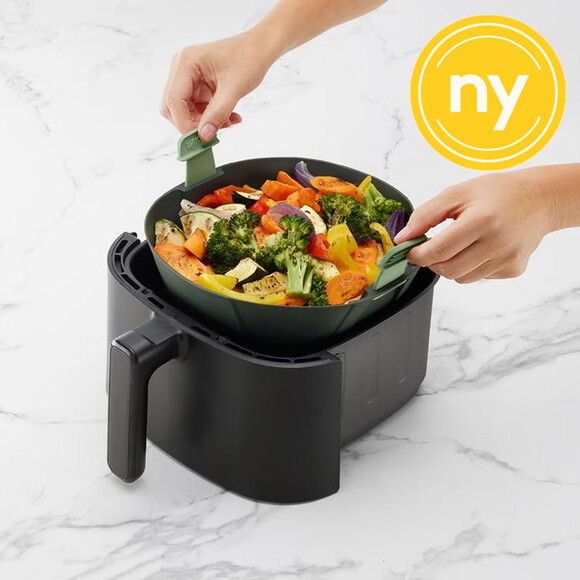 Silikonform till airfryer, L&eacute;ku&eacute;