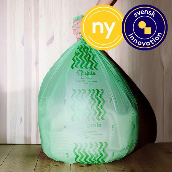 Komposterbar sops&auml;ck 125 liter, Grale