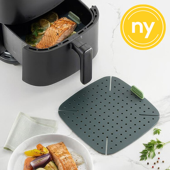 Silikonmatta till airfryer, L&eacute;ku&eacute;