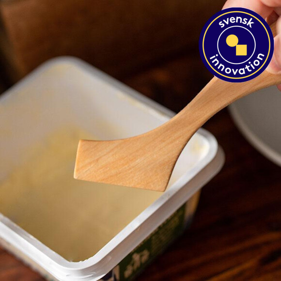 Svinnsmart sm&ouml;rkniv med raka kanter