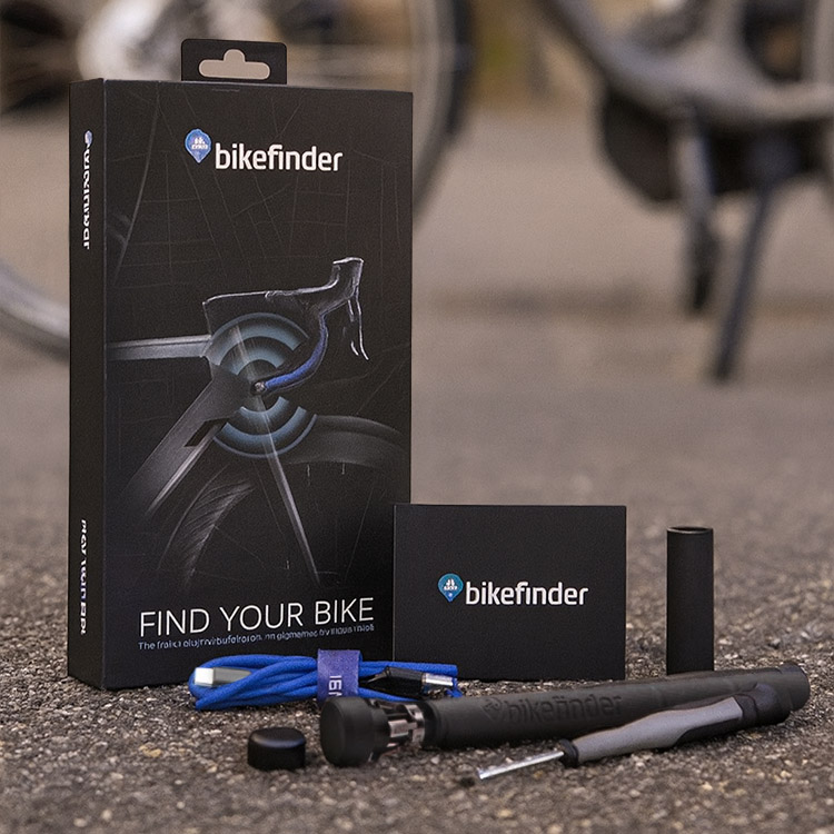 GPS tracker till cykel, Bikefinder