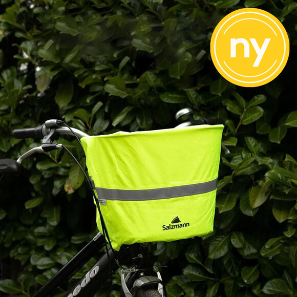 Regnskydd till cykelkorg