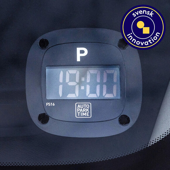 Automatisk P-skiva Autoparktime, Modell 4