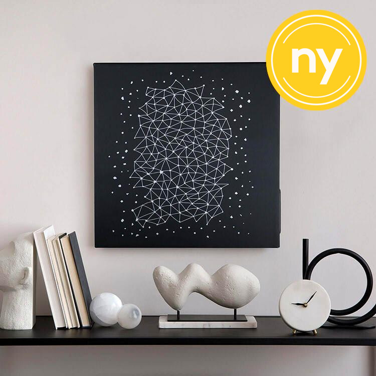 Tavla med inbyggd h&ouml;gtalare