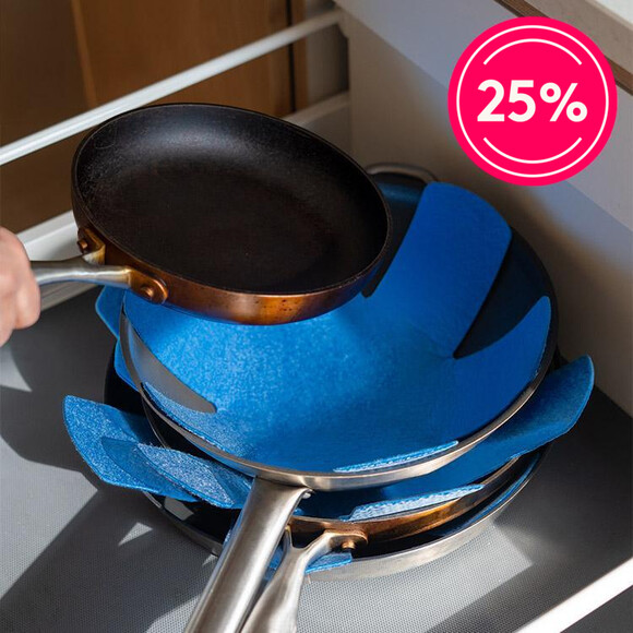 Kastrullskydd 3-pack