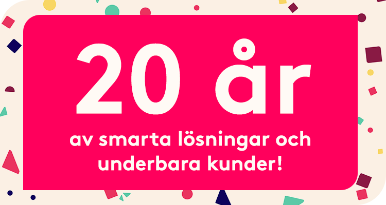SmartaSaker fyller 20 &aring;r
