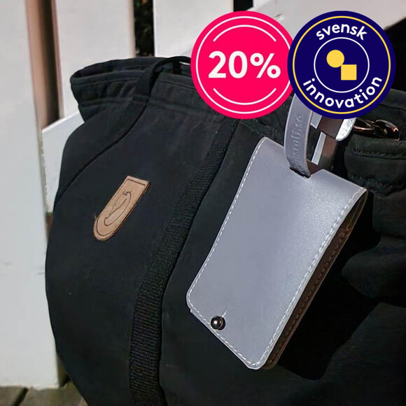 Bagagetag med reflex