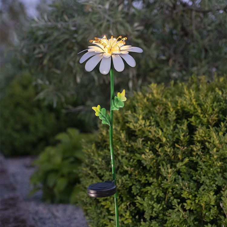 Solcellsblomma p&aring; spett, Daisy