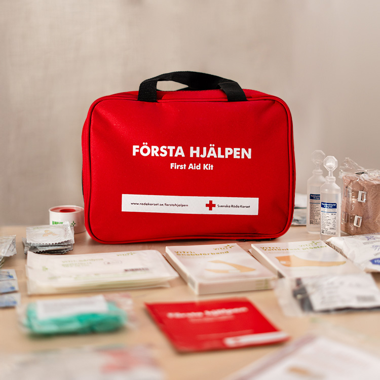 Röda Korsets Första hjälpen-väska, Stor Röda Korsets Första hjälpen-väska, Stor