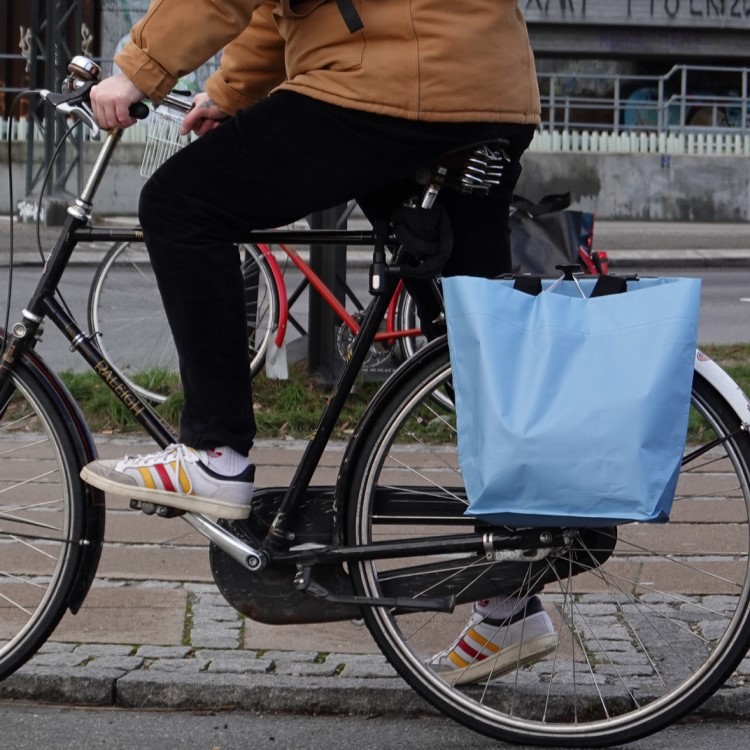 Shoppingkasse f&ouml;r cykeln