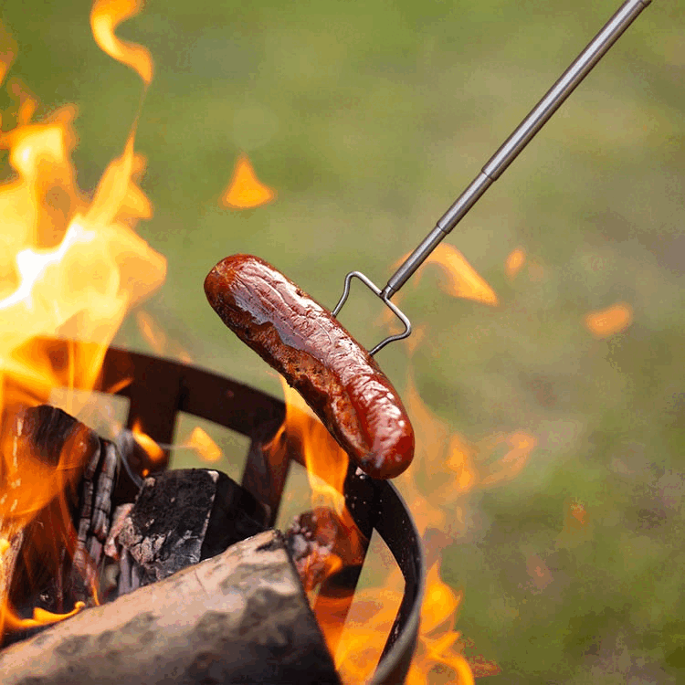 Teleskopisk grillpinne