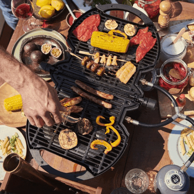 Portabel gasolgrill, NomadiQ