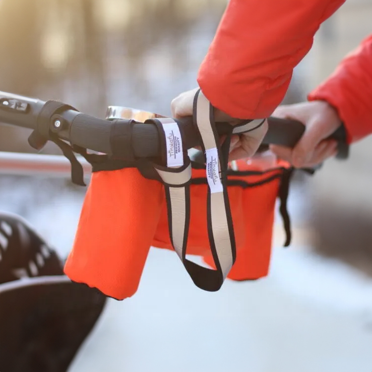 Handledsrem med reflex till barnvagn