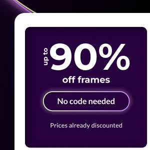 90% Off Frames