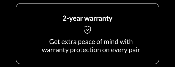 2-year warranty
