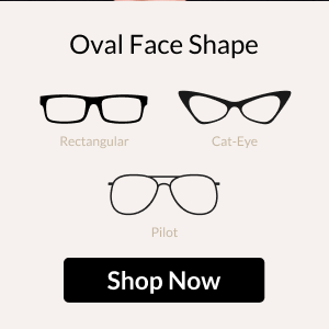 Oval face shape 