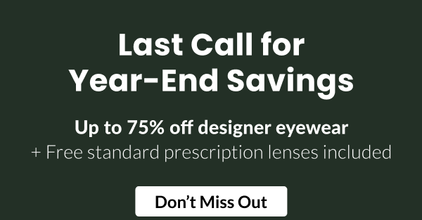 Up to 75% off designer eyewear