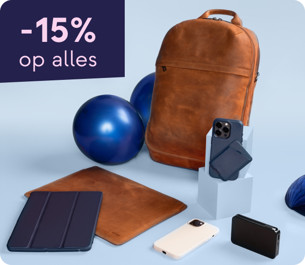 15% korting op alles