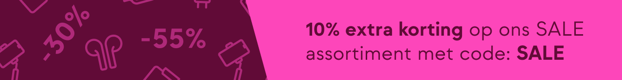 10% extra korting op sale assortiment