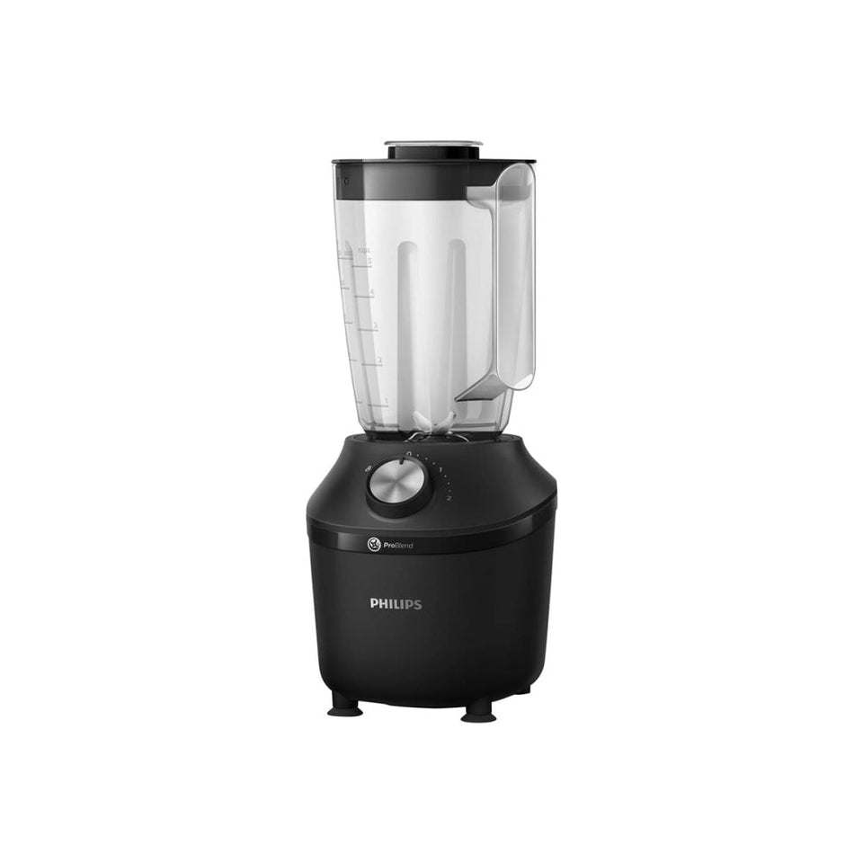 Блендер PHILIPS Series 3000, 600W, ProBlend 4, 2l, черен