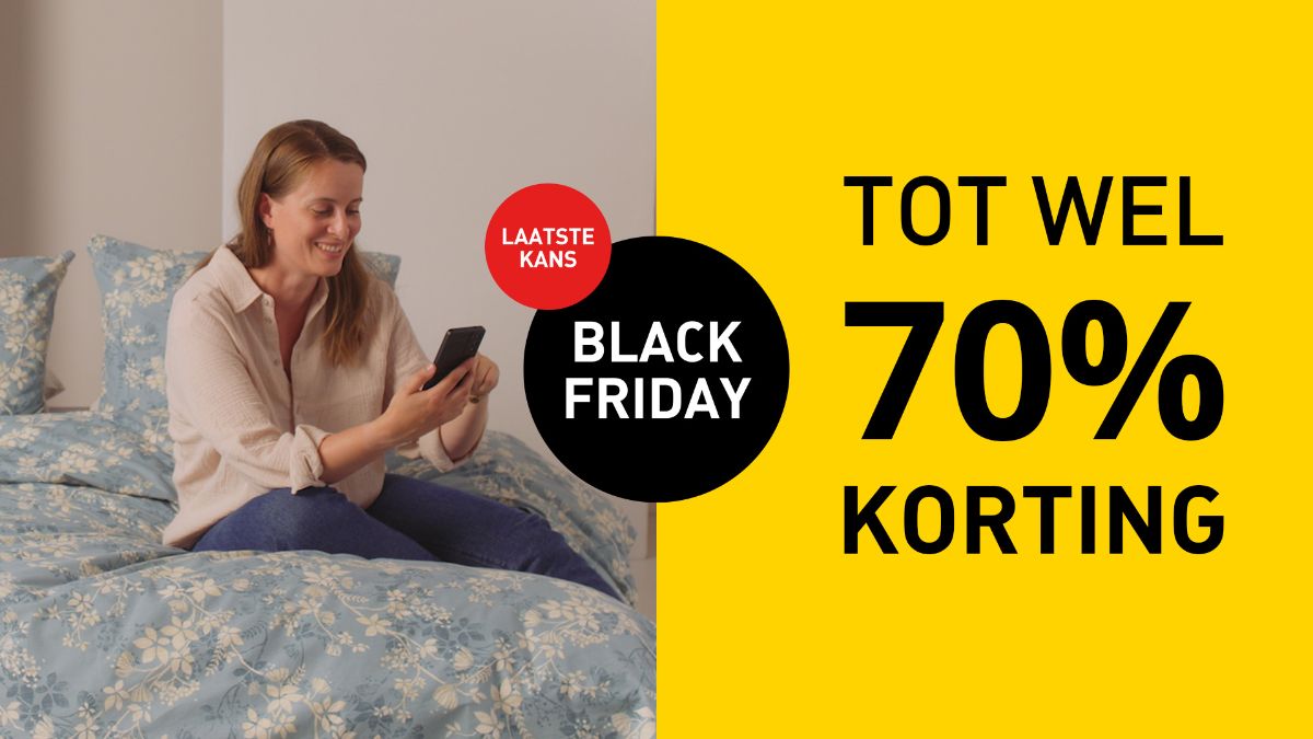 Black Friday bij Smulderstextiel