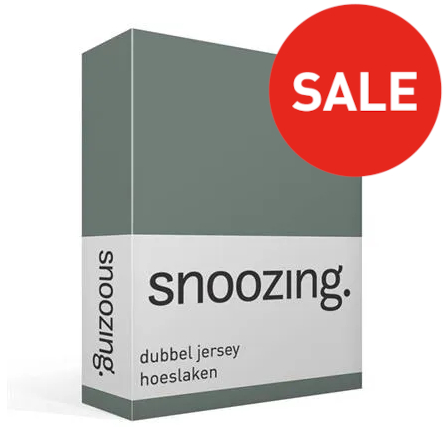 Snoozing Dubbel Jersey Groen