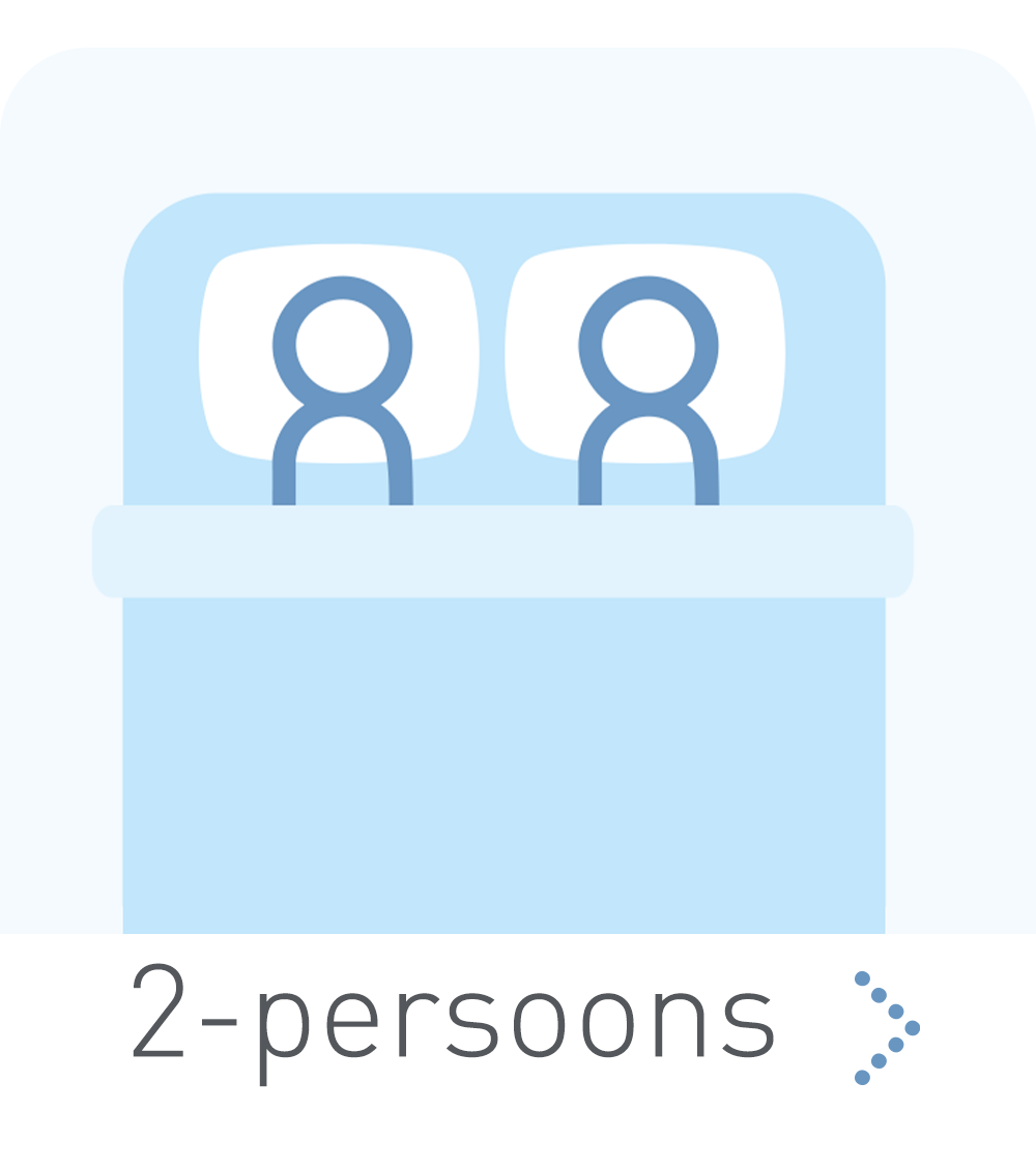 2 persoons dekbed