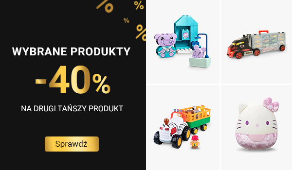 Wybrana oferta -40% na drugi tańszy produkt