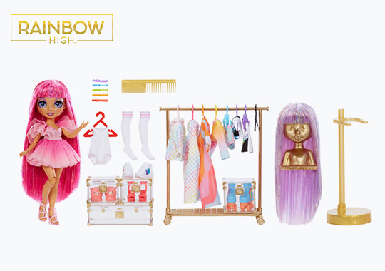 Rainbow High Averys Fashion Rack Playset