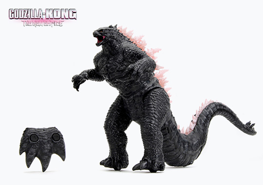 Monsterverse Godzilla x Kong Remote Control 1-12 Heat-Ray Breath Godzilla Figure