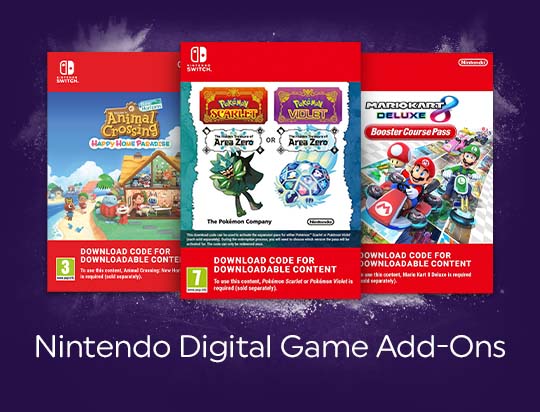 Nintendo Digital Game Add-Ons