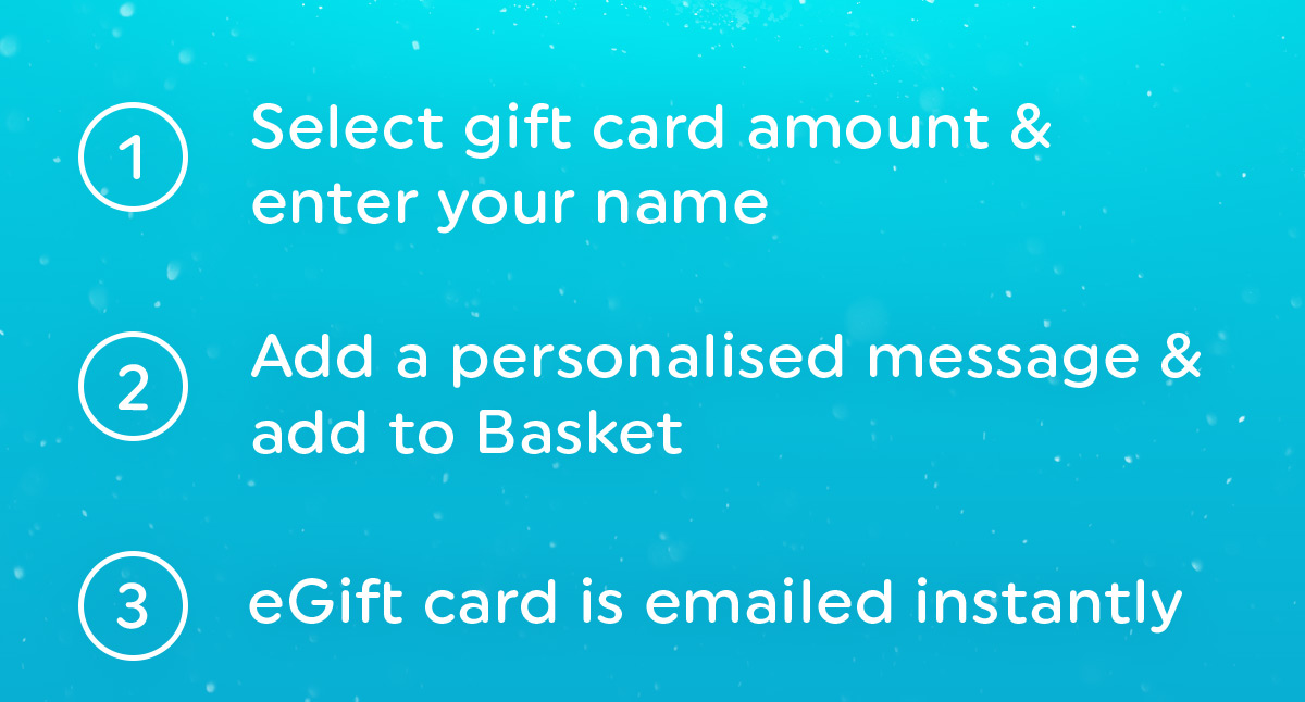 eGift Card text