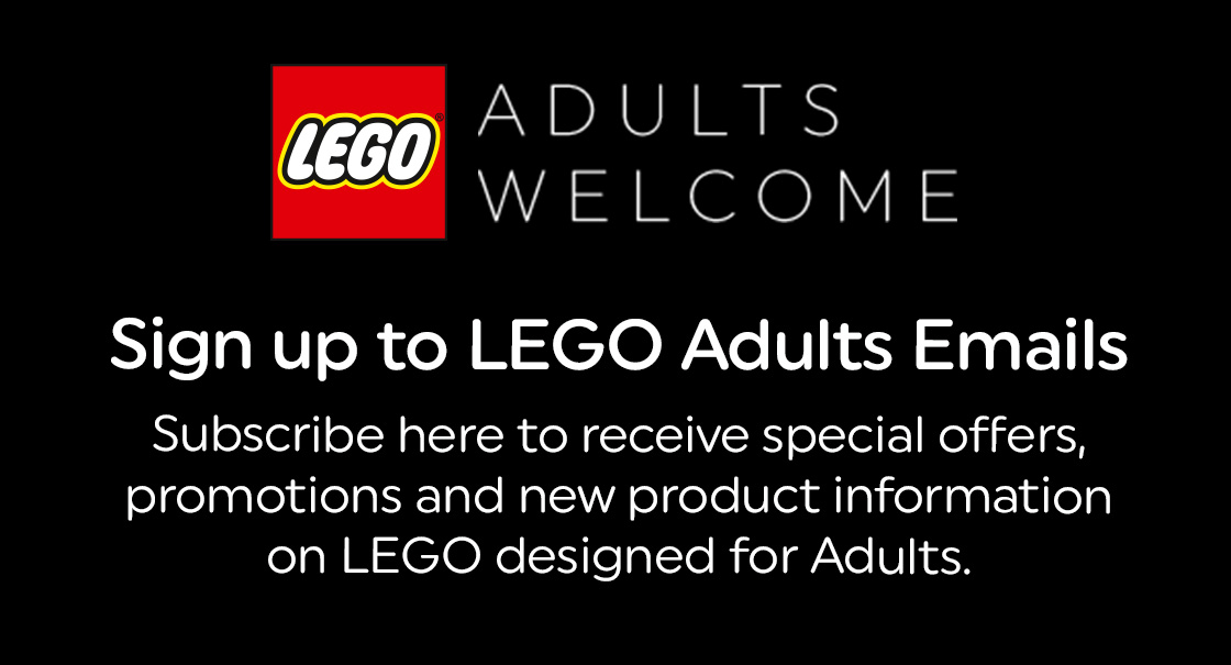 LEGO Adults newsletter