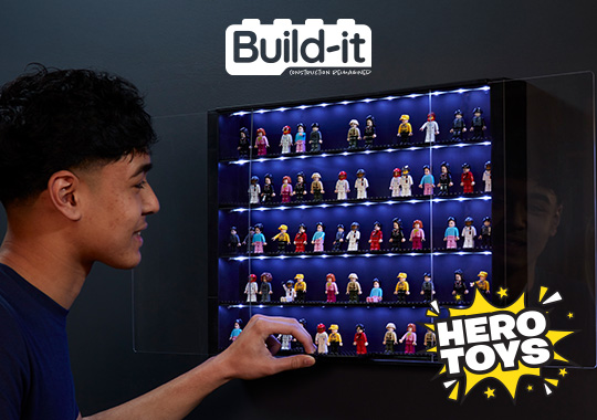 Build-It 5-Level Minifigure Display Case