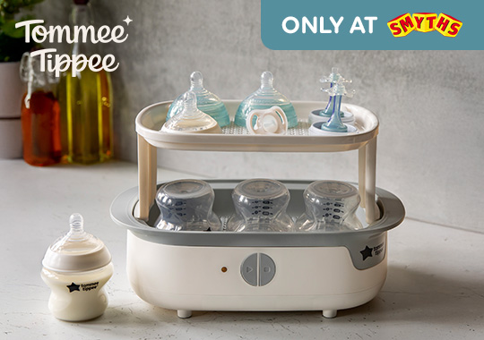 Tommee Tippee SuperSteam Steriliser and Starter Set