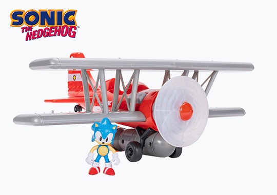 Sonic the Hedgehog Tornado Bi plane Playset