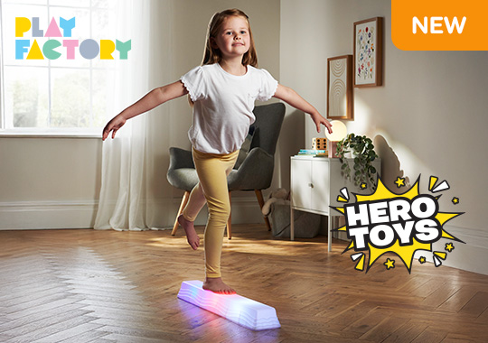 Play Factory Light Up Balance Beam