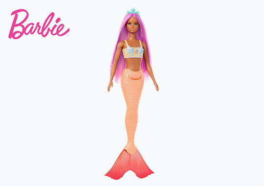 Barbie Doll Dreamtopia Mermaid Pink and Purple Hair