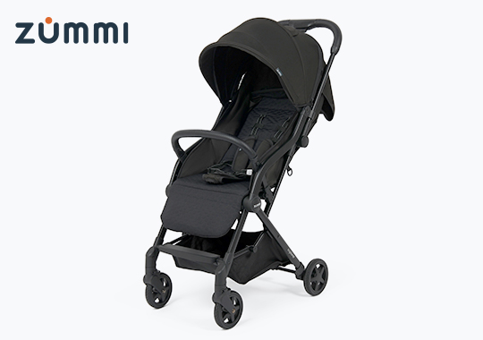 Zummi Explorer Compact Stroller Black