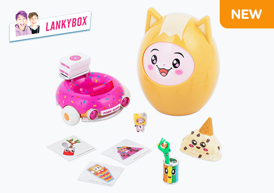 LankyBox Mystery Egg Series 5 Foxy Assortment