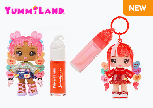 Yummiland Sweethearts Lip Gloss Doll Ruby Hearts