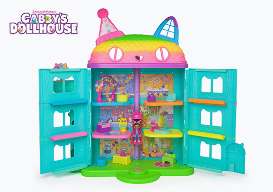 Gabby's Dollhouse Playset Celebration Doll House