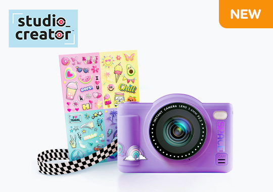 Photo Creator Pop Colour Digital Camera Purple