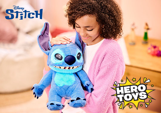 Disney Stitch Real FX Puppet Interactive Toy