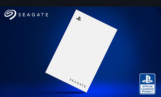 Seagate Licenced PlayStation Game Drive for PS4 & PS5 - 2TB HDD Portable USB 3.0