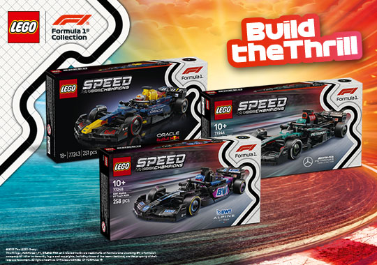 LEGO Speed Champions Formula 1 Sets