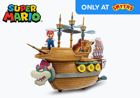 Nintendo Super Mario Playset Bowsers Airship Deluxe