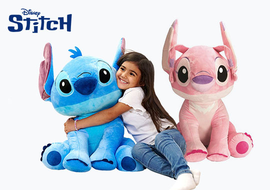 Disney Stitch and Angel 60cm Plush