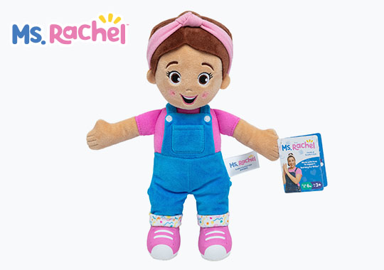 Ms Rachel Cuddle and Comfort Soft Doll